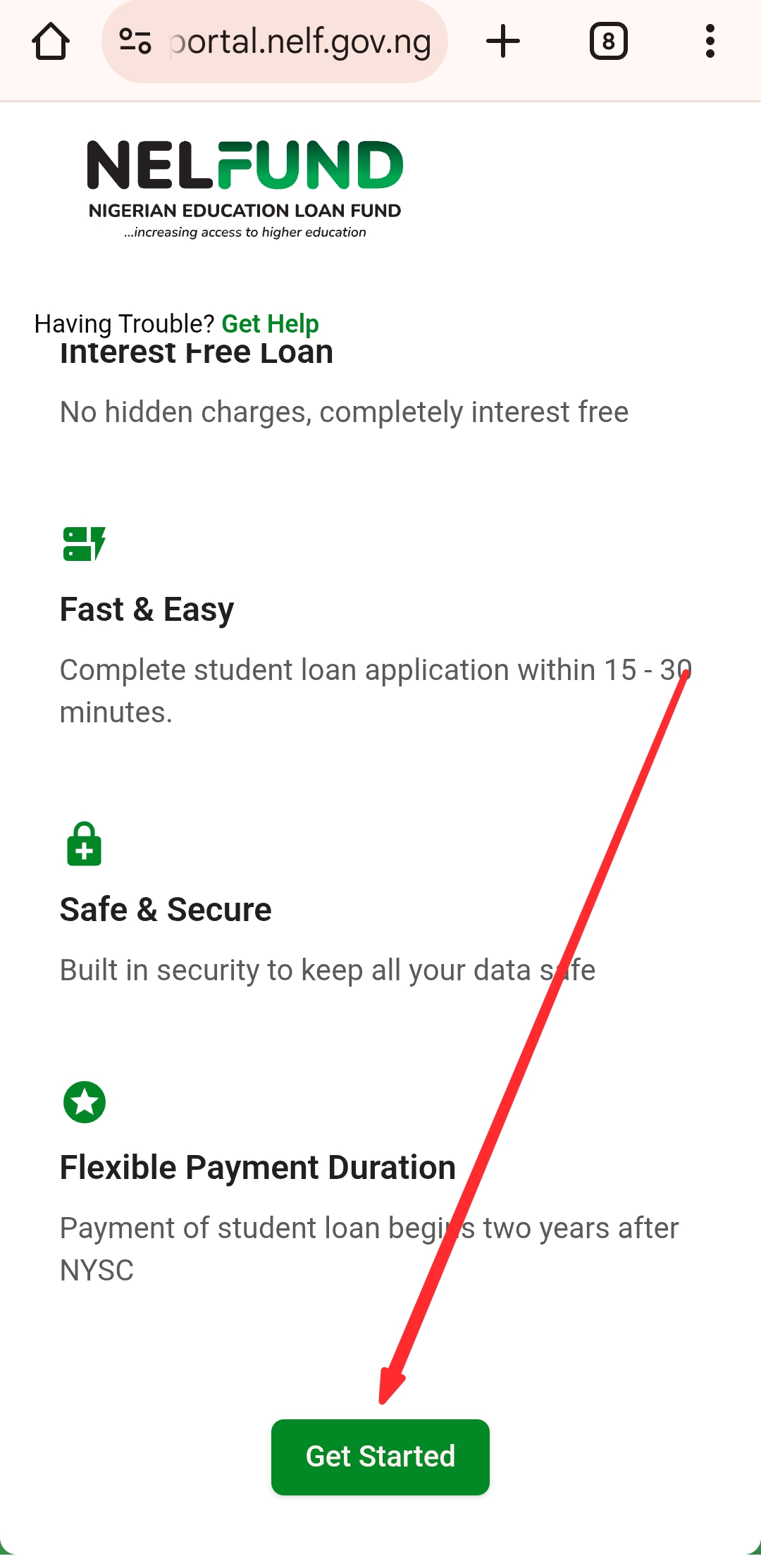 NELFUND student loan