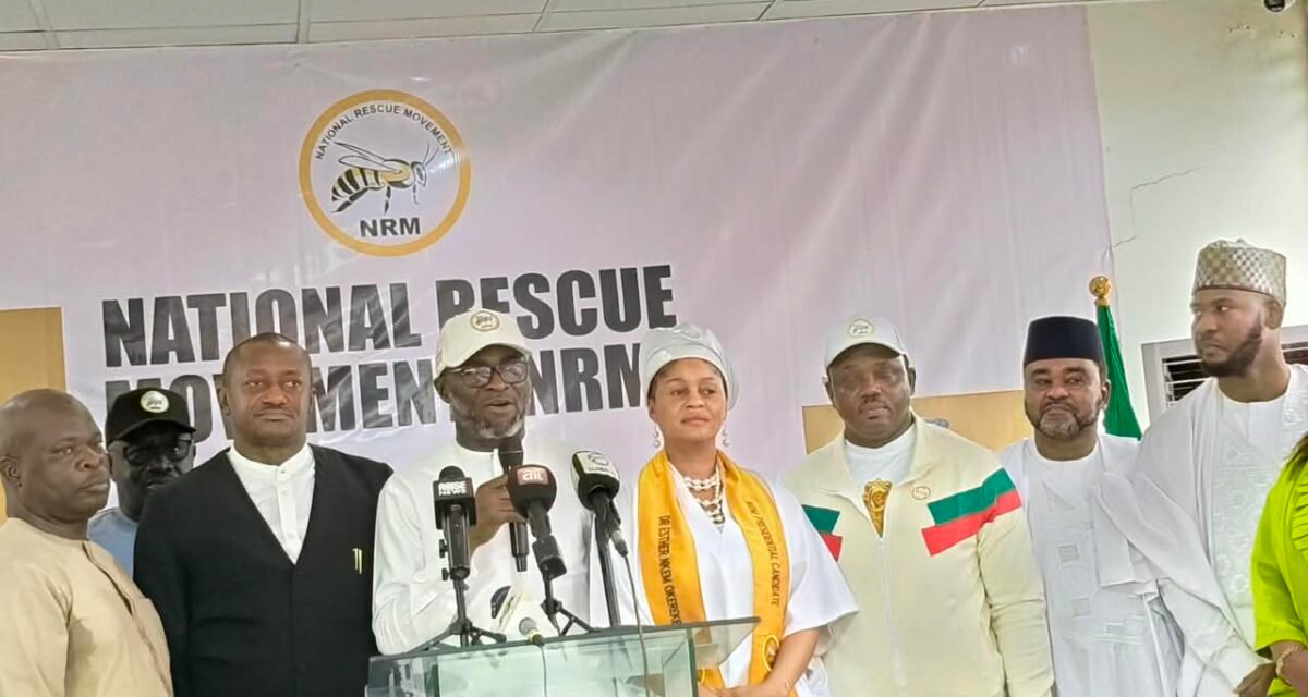 2027: Nigeria needs to be rescued from darkness, hopelessness – NRM 2027: Nigeria needs to be rescued from darkness, hopelessness – NRM