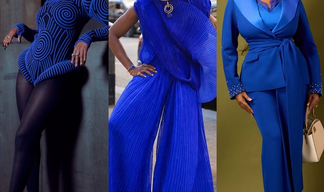 Three Stylish Ways Veekee James, Olandria and Tobe Ugeh Are Wearing Blue Three Stylish Ways Veekee James, Olandria and Tobe Ugeh Are Wearing Blue