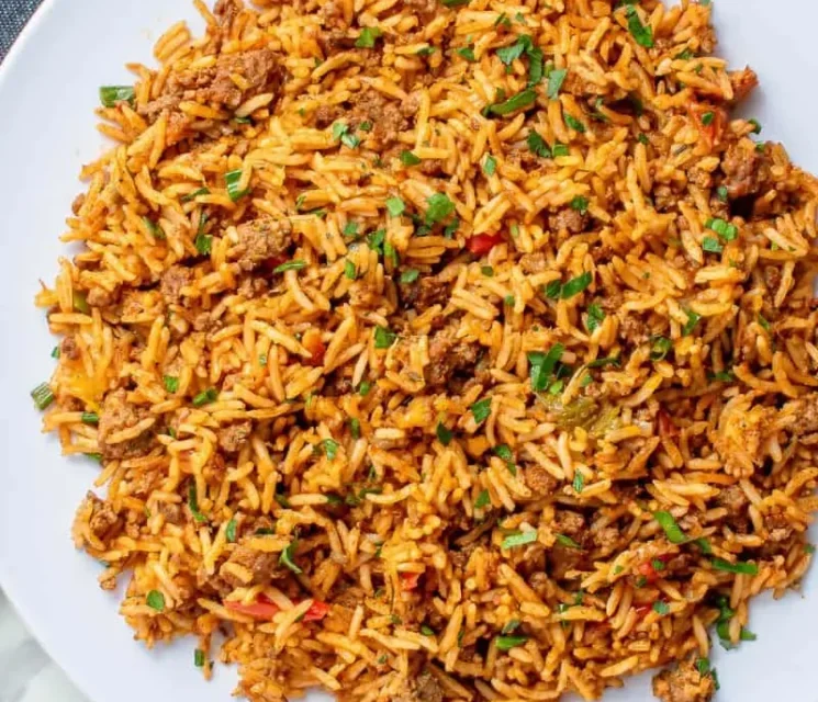 Quick And Easy One-Pot Rice and Beef Quick And Easy One-Pot Rice and Beef