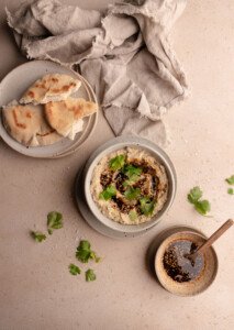 My “Last Taste of Summer” Snack: Charred Eggplant Dip With Sesame Chili Oil