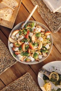 This Charred Corn and Stone Fruit Salad Is Peak Summer This Charred Corn and Stone Fruit Salad Is Peak Summer