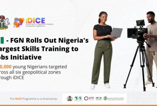 FG Launches iDICE Skills-to-Jobs Programme for 300,000 Young Nigerians