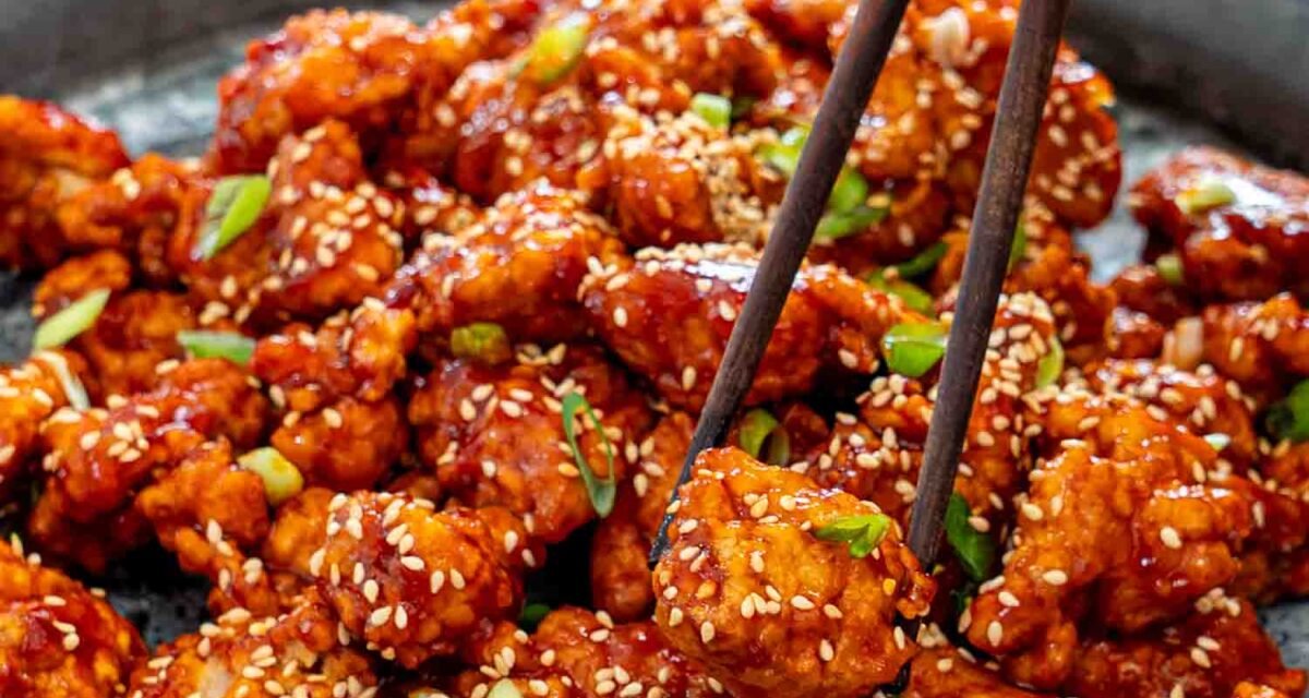 Korean Popcorn Chicken Korean Popcorn Chicken