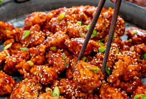 Korean Popcorn Chicken