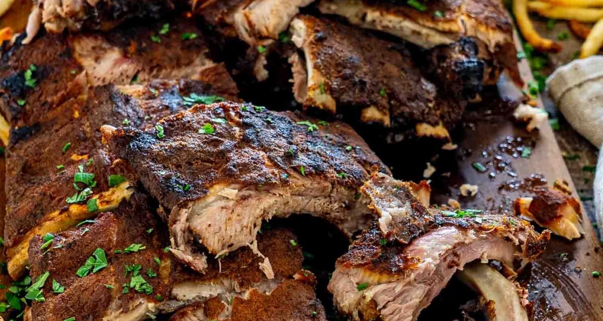 Memphis-Style Pork Ribs Memphis-Style Pork Ribs