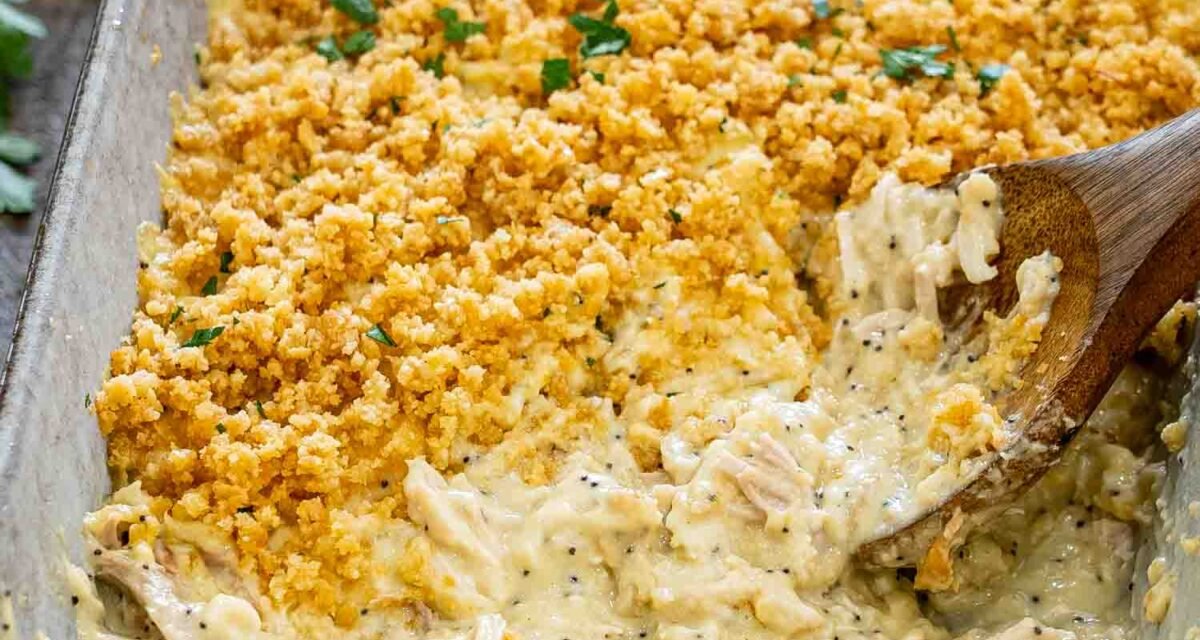Poppy Seed Chicken Casserole