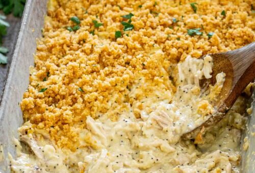 Poppy Seed Chicken Casserole