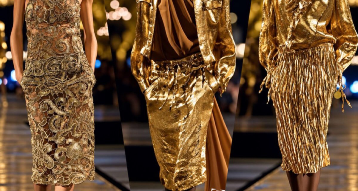 Anthony Vaccarello Turns Saint Laurent Spring/Summer 2027 into a Golden Farewell Anthony Vaccarello Turns Saint Laurent Spring/Summer 2027 into a Golden Farewell