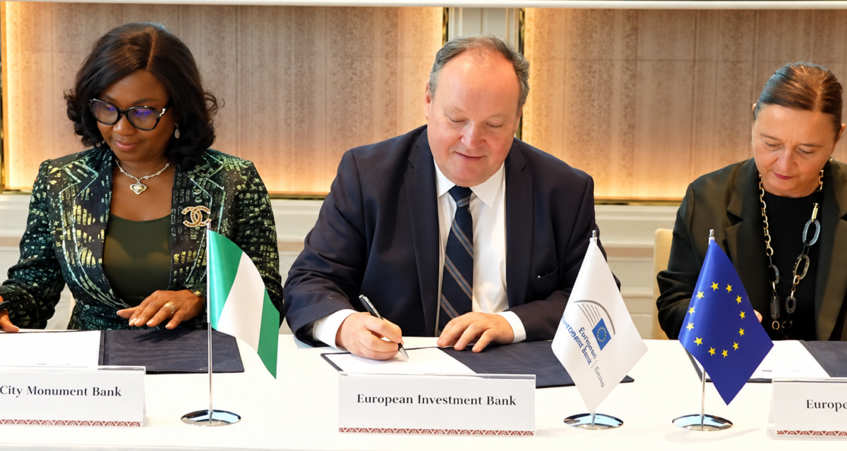 EIB Global, FCMB join forces to support private sector, sustainable agriculture with €85 million funding