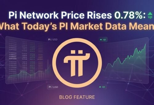 Pi Network Price Rises 0.78%: What Today’s PI Market Data Means