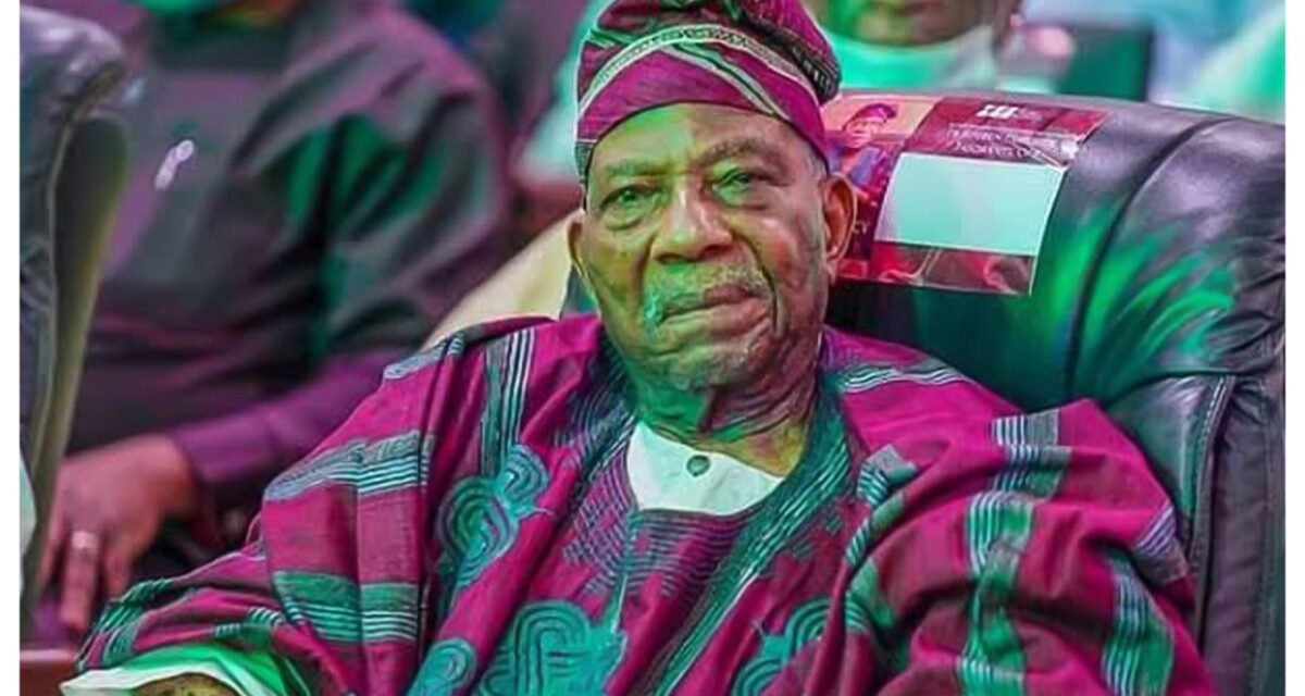 ‘Monumental loss’ – Tinubu mourns Afenifere leader, Fasoranti