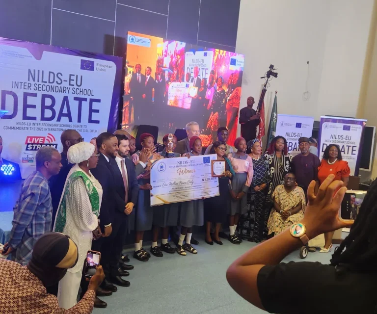 Government ​‌‌‍‍⁠​‍⁠⁠‍​‍​‌‌‍⁠‌‌​Day Secondary School, Dutse Alhaji, Wins NILDS-EU Debate  