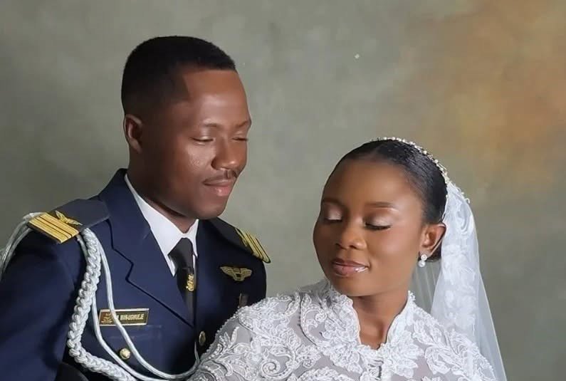 Newlywed loses husband 20 years after father died in NAF air crash Newlywed loses husband 20 years after father died in NAF air crash