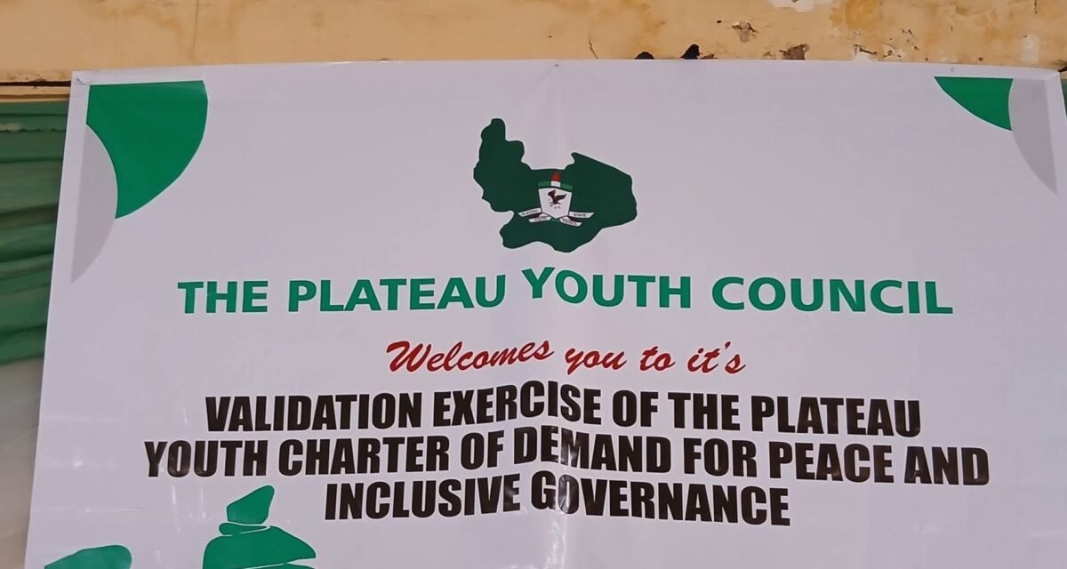 Plateau youth group unveils charter of demands for governorship candidates