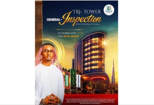 TRI TOWER: Promiseland boss, Amb. Lawrence Emmanuel champions new era of world-class real estate development in Nigeria 