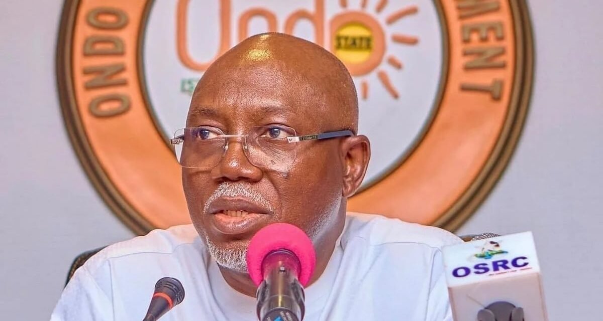 Akeredolu’s state police dream will become reality — Aiyedatiwa