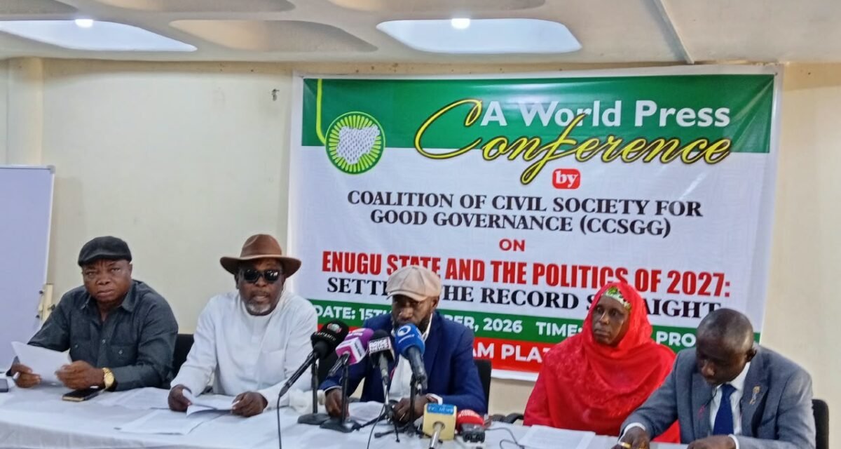 CSO Coalition Cautions Enugu Guber Candidates, Demands Issue-Based Campaigns – THISDAYLIVE