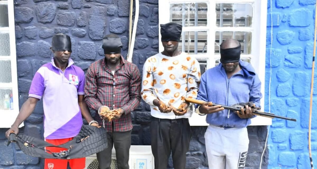 Troops disrupt illegal arms network, arrest four suspects, recover weapons in Plateau