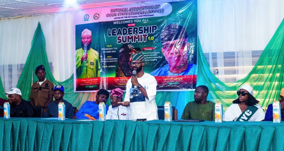 Future of governance begins on campus, NAOSS leadership summit declares Future of governance begins on campus, NAOSS leadership summit declares