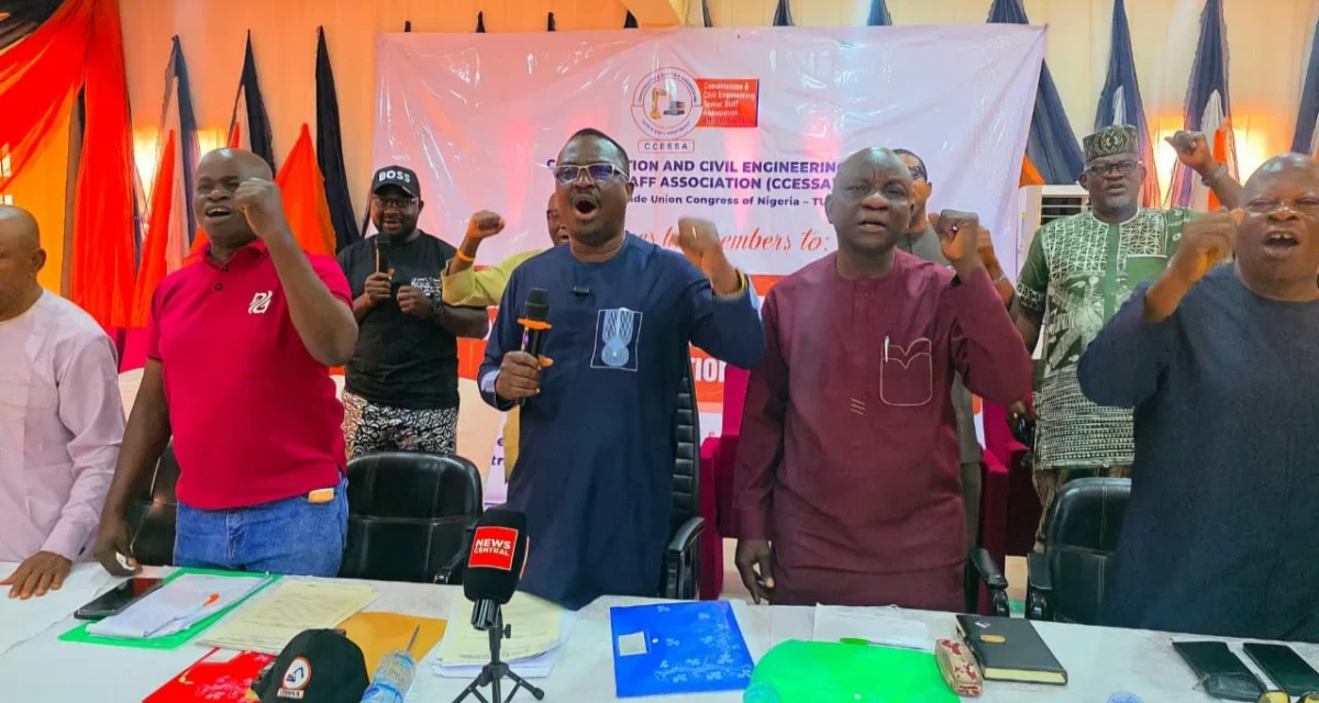 Engineers Urge Tinubu To Tackle Insecurity, Rising Costs Affecting Construction Industry Engineers Urge Tinubu To Tackle Insecurity, Rising Costs Affecting Construction Industry