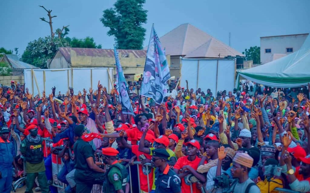 Kabo APC Members Rally Support For Tinubu, Yusuf, Barau
