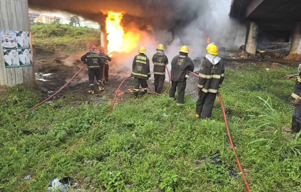 Tanker fire destroys properties worth millions of naira in Lagos – Daily Trust