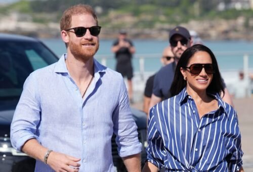Meghan Markle Says ‘It’s Great To Be Back’ As She And Prince Harry Visit Nottingham
