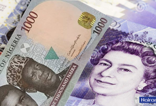 Naira holds strong against the pound post-CBN rate slash
