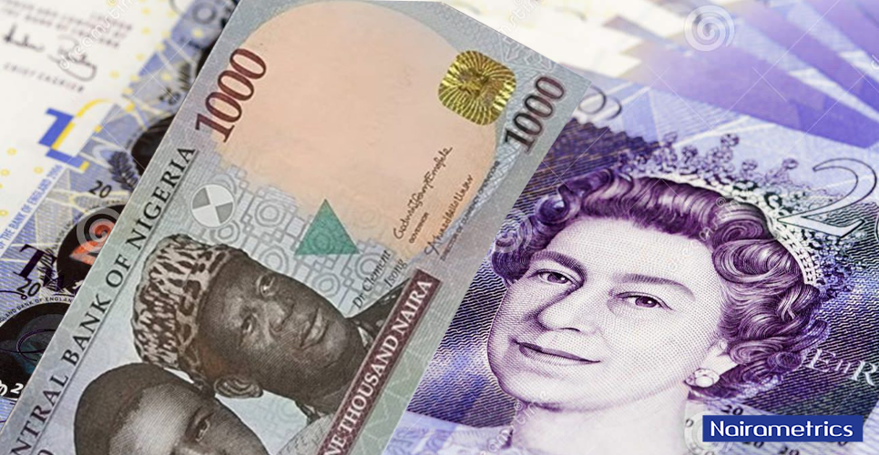 Naira holds strong against the pound post-CBN rate slash Naira holds strong against the pound post-CBN rate slash