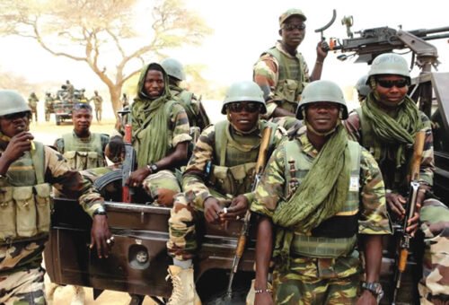 Nigerian troops kill terrorist gang trigger, recover 5,090 litres stolen crude