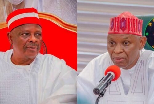 Gov. Yusuf Greets Kwankwaso On 70th Birthday