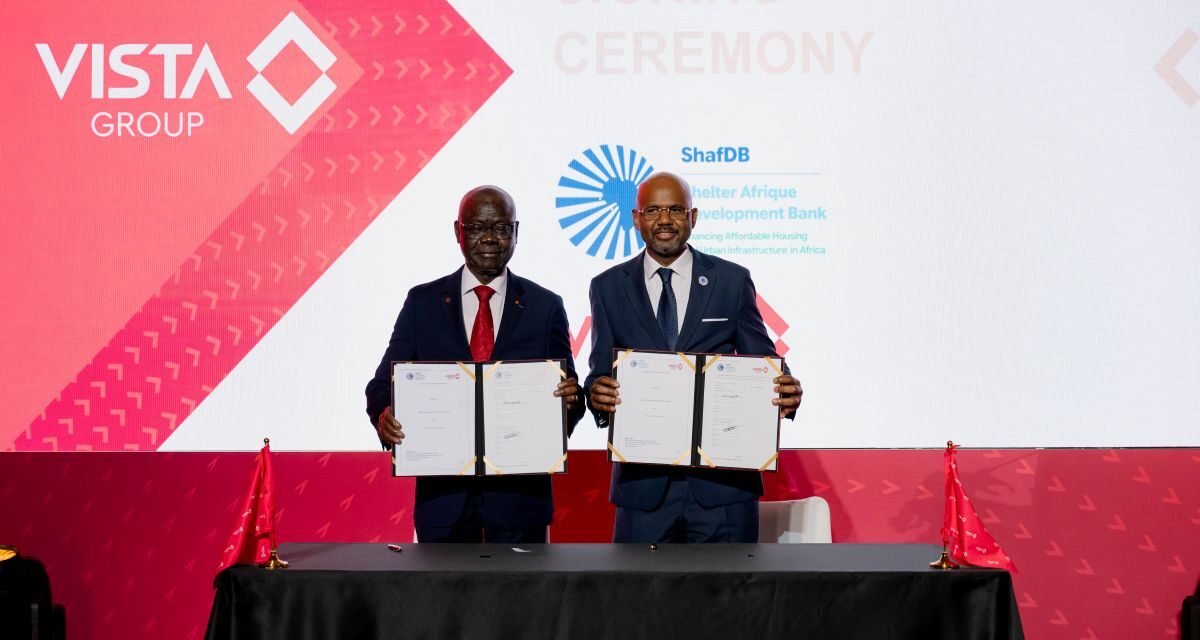 Shelter Afrique Development Bank and Vista Group Holding Sign MoU to Scale Affordable Housing Finance in West Africa