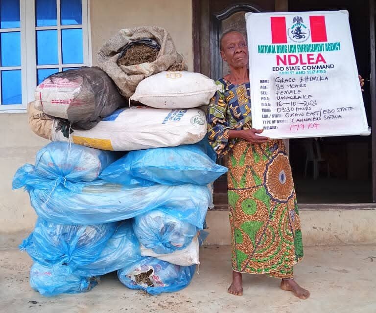 NDLEA seizes N7bn tramadol at Lagos port, arrests 85-year-old grandmother