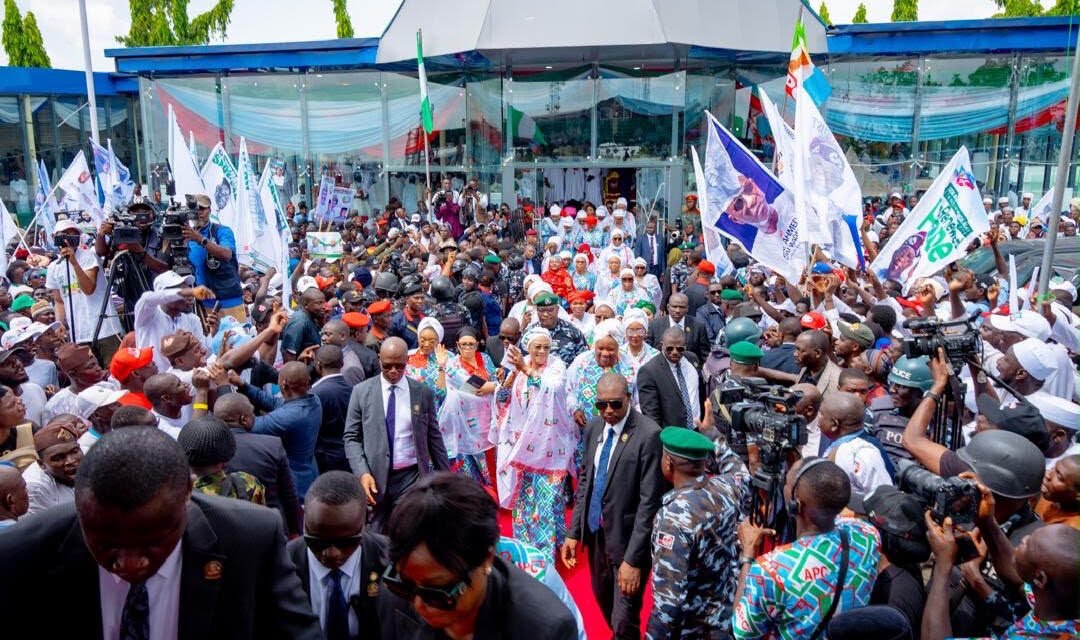 First Lady woos North-Central, promises prosperity under Tinubu’s second term